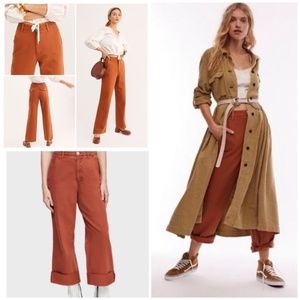 Free People On My Mind Wide Leg Pants NWT